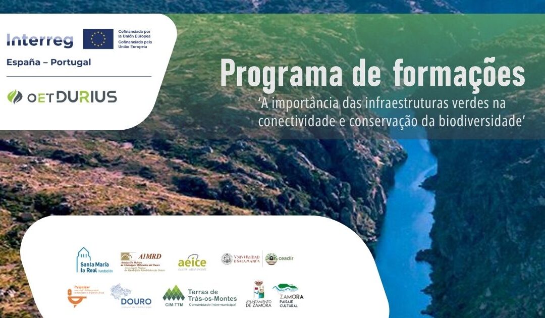 OET Durius impulsa un programa de formaciones en Portugal sobre biodiversidad e infraestructuras verdes